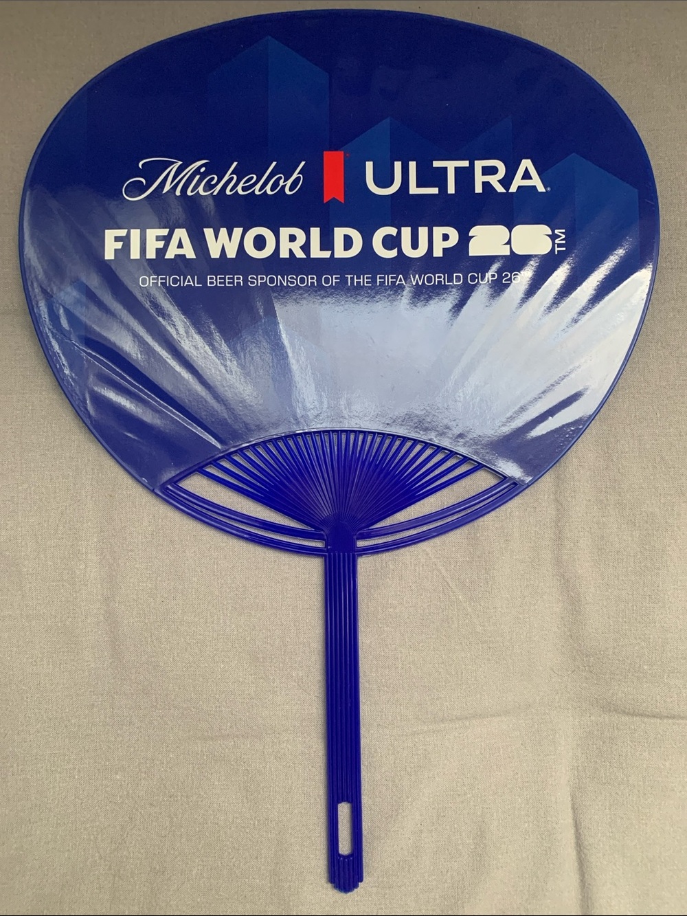 🆕- Michelob Ultra Game Day Hand Fan — FIFA World Cup 2026